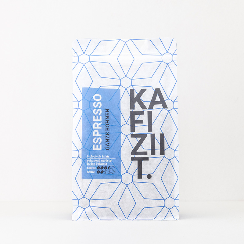 Kafiziit Espresso — Verpackung Vorderansicht